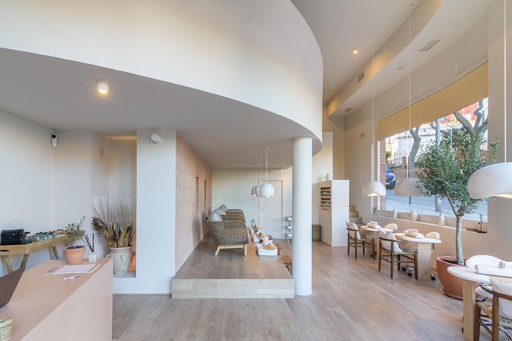 Un rincón del salón Alaïa House